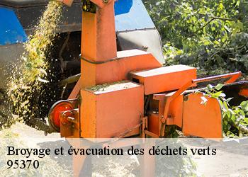 Broyage et évacuation des déchets verts   95370