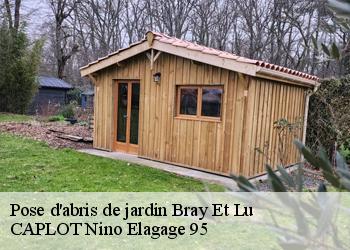 Pose d'abris de jardin  bray-et-lu-95710 CAPLOT Nino Elagage 95