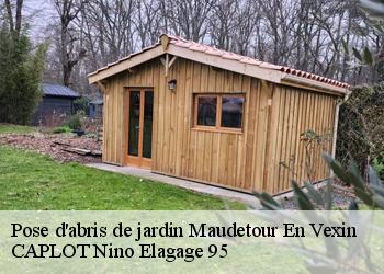 Pose d'abris de jardin maudetour-en-vexin-95420 CAPLOT Nino Elagage 95