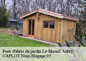Pose d'abris de jardin le-mesnil-aubry-95720 CAPLOT Nino Elagage 95