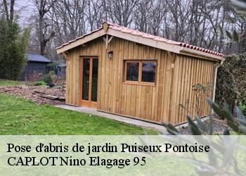 Pose d'abris de jardin  puiseux-pontoise-95650 CAPLOT Nino Elagage 95