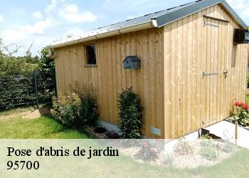 Pose d'abris de jardin 95700