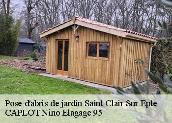 Pose d'abris de jardin  saint-clair-sur-epte-95770 CAPLOT Nino Elagage 95