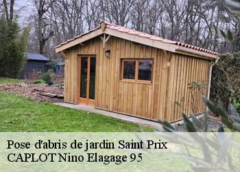 Pose d'abris de jardin  saint-prix-95390 CAPLOT Nino Elagage 95