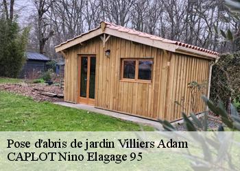 Pose d'abris de jardin  villiers-adam-95840 CAPLOT Nino Elagage 95