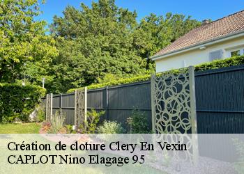 Création de cloture  clery-en-vexin-95420 CAPLOT Nino Elagage 95