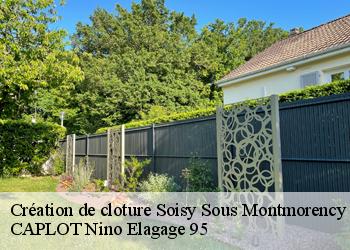 Création de cloture  soisy-sous-montmorency-95230 CAPLOT Nino Elagage 95